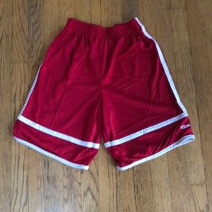 Boys Reebok basketball shorts. Size M